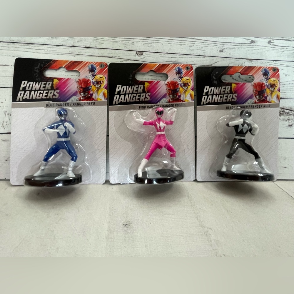 Power Rangers Cake Topper toys